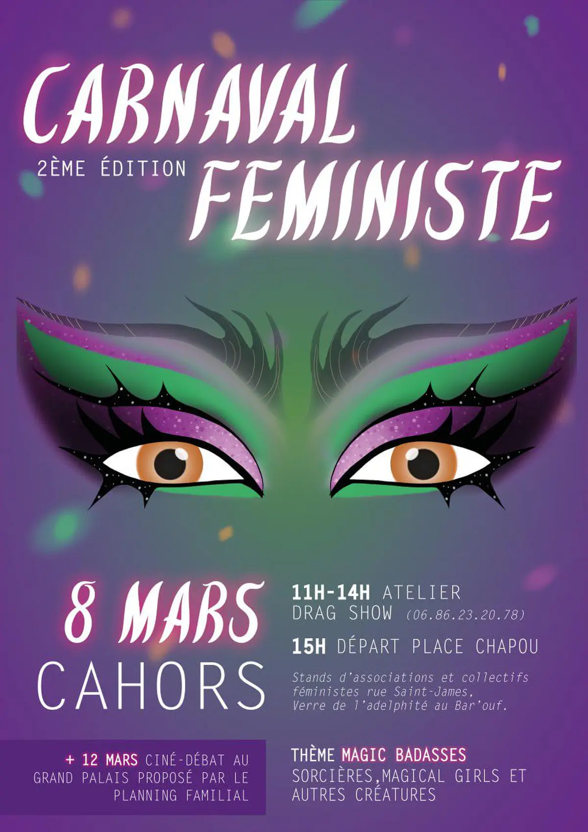 Carnaval Magic Badasses !  Sorcières, magical girls et autres créatures