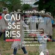 Carnaval(s) Spectacle, conférence, atelier…