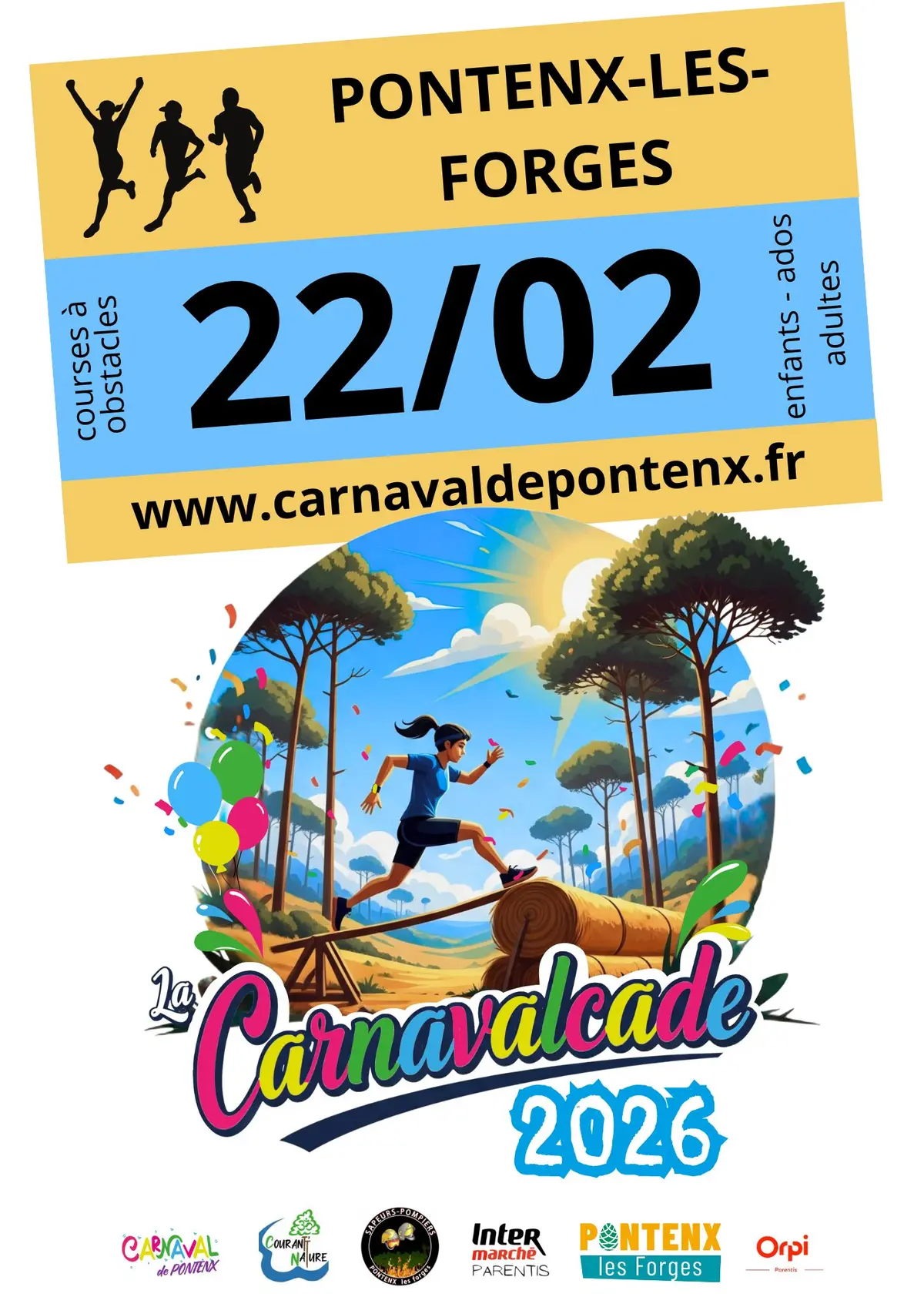 Carnavalcade à l'occasion du Carnaval de PONTENX 2026