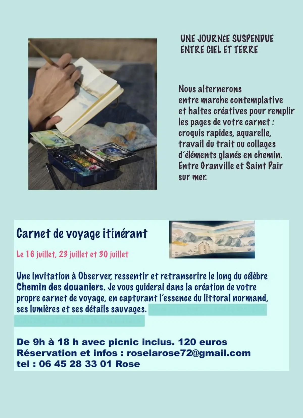 Carnet de voyage itinérant