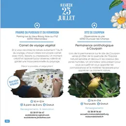 Carnet de voyage végétal