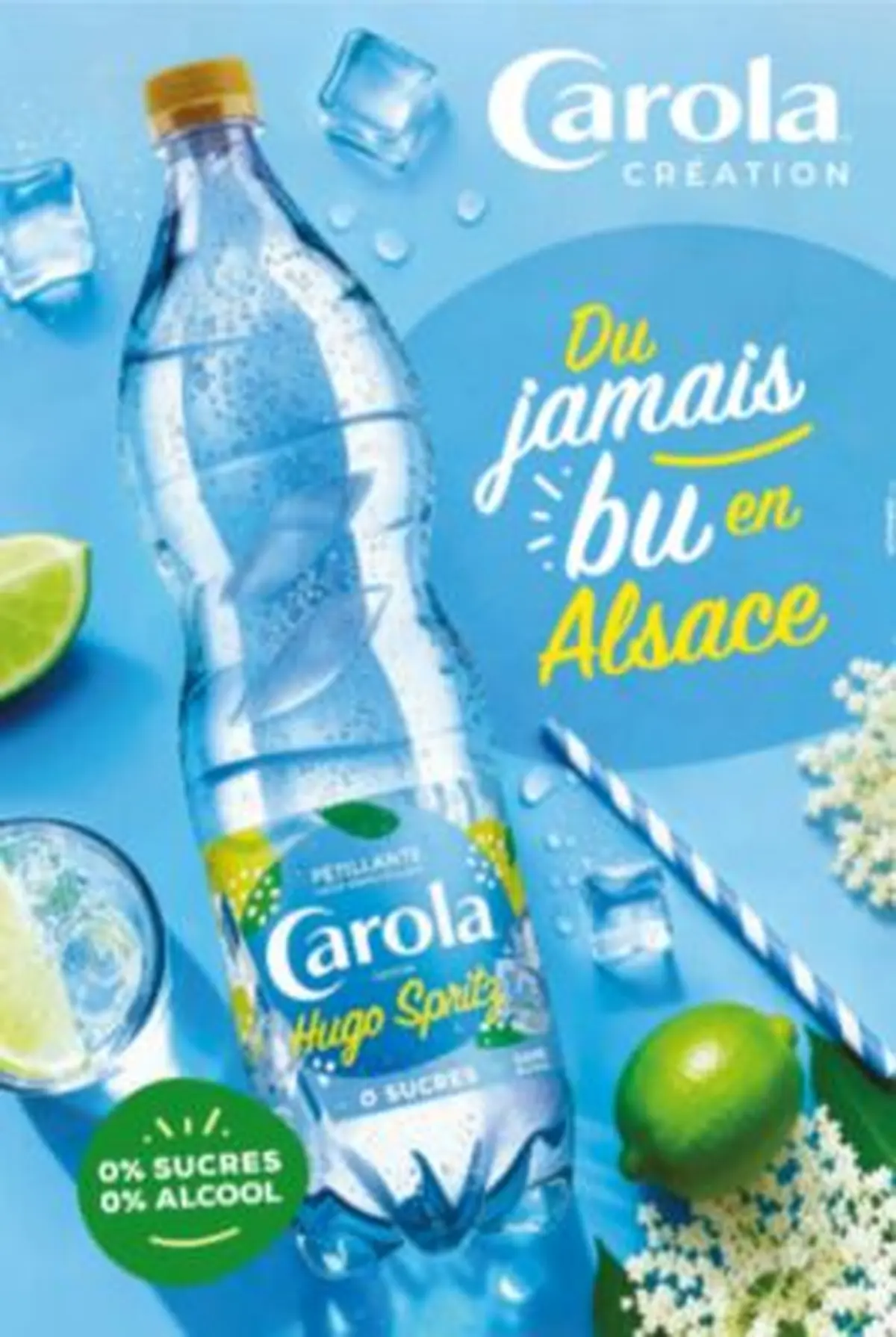 Carola Création Hugo Spritz : le nouveau mocktail sans alcool de la marque alsacienne