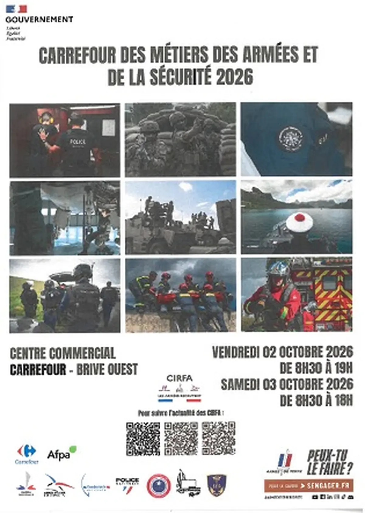 Carrefour des métiers des armées et de la sécurité (Carrefour Brive Ouest)