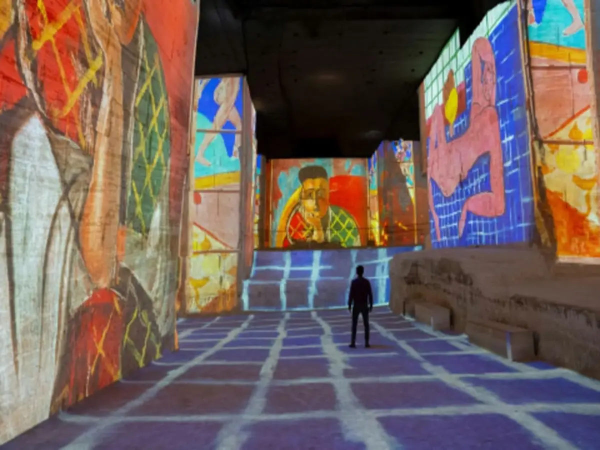 Carrières des Lumières aux Baux de Provence : exposition « Matisse & Frida Kahlo »