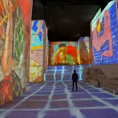 Carrières des Lumières aux Baux de Provence : exposition « Matisse & Frida Kahlo »