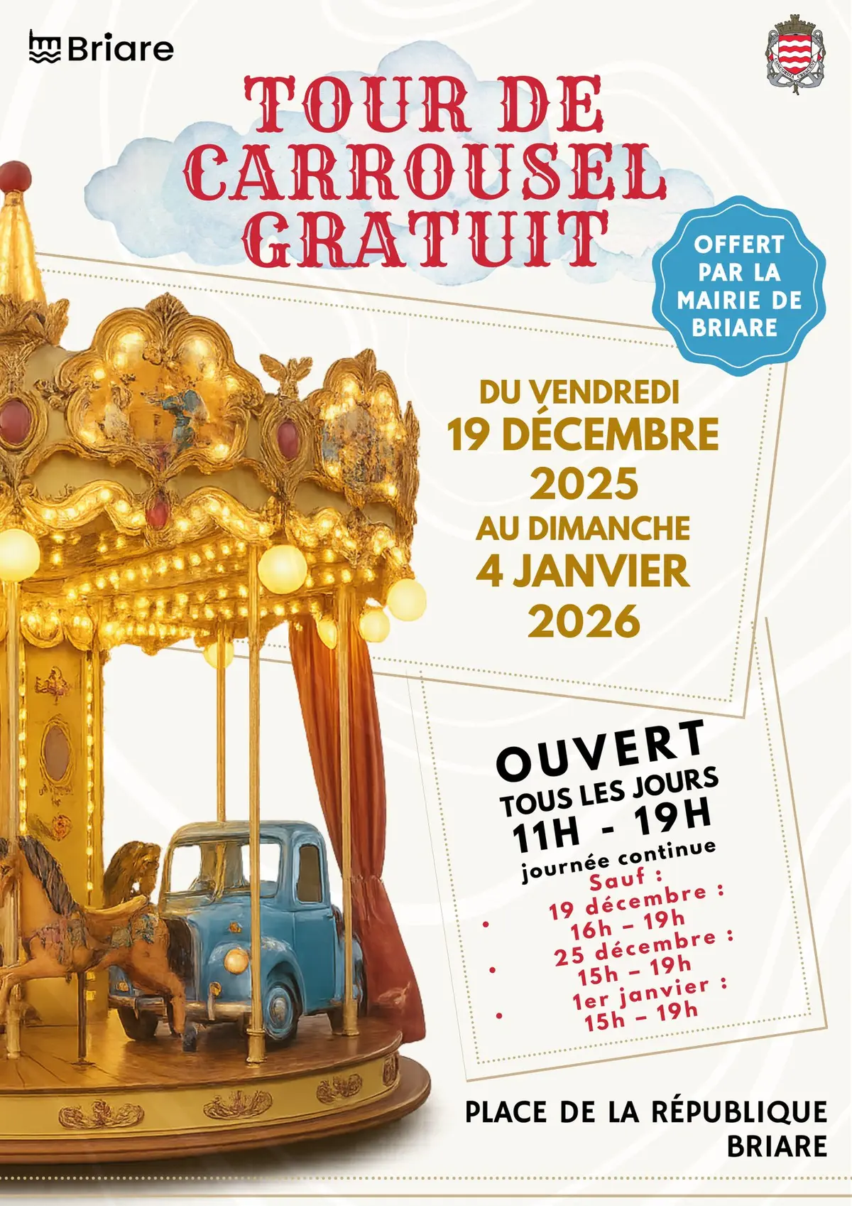 Carrousel de Noël à Briare