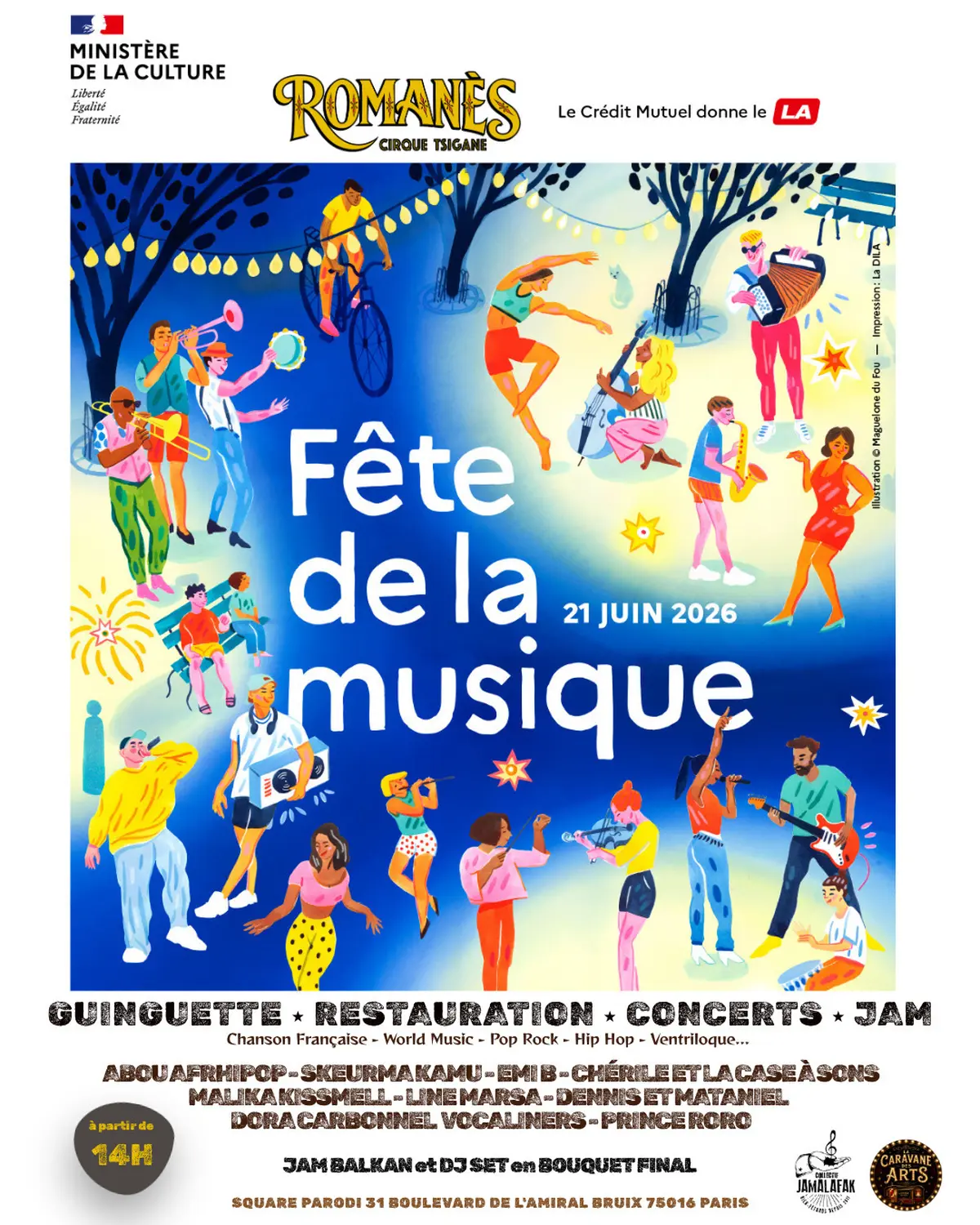 Carrousel Musical sous Chapiteau