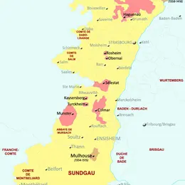La Décapole alsacienne, particularité locale