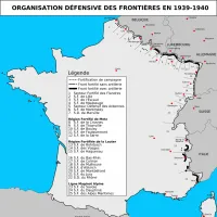 La Ligne Maginot s'étend sur toute la partie Est de la France, de Dunkerque à Nice &copy; Philippe Truttmann