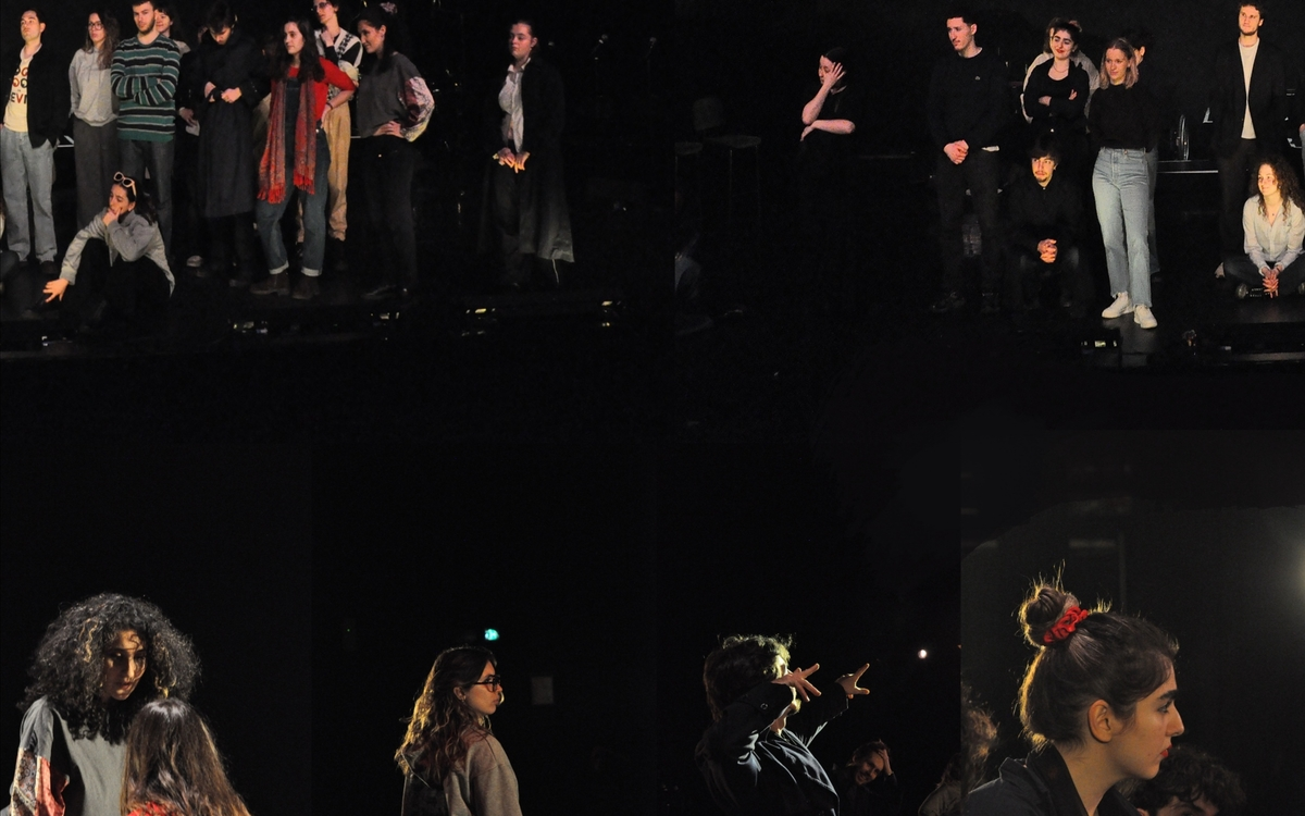 Photo élèves comédiens théâtre