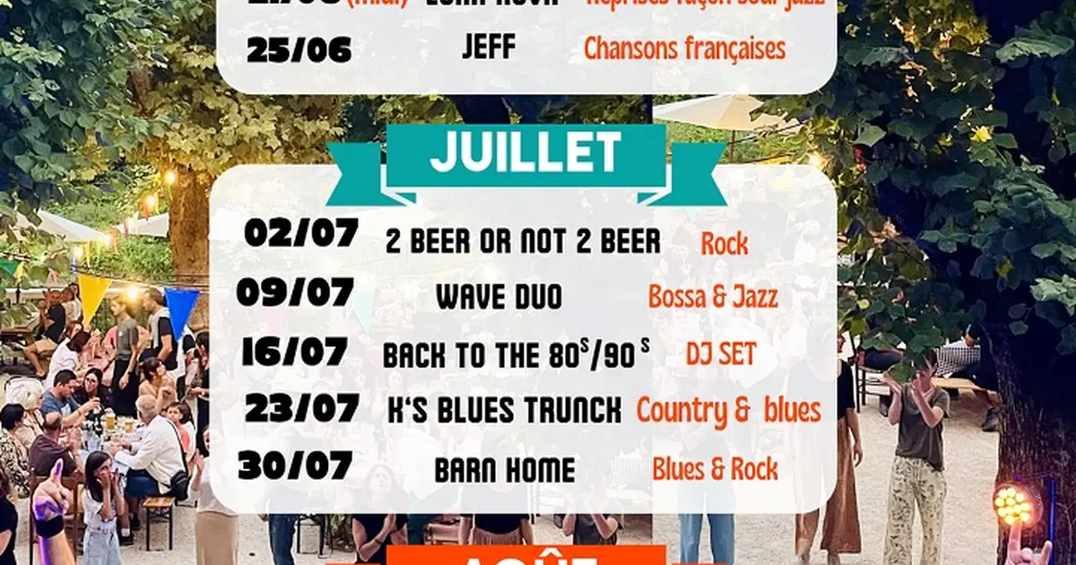 Cartouche & Cravate : soirée guinguette & concert live