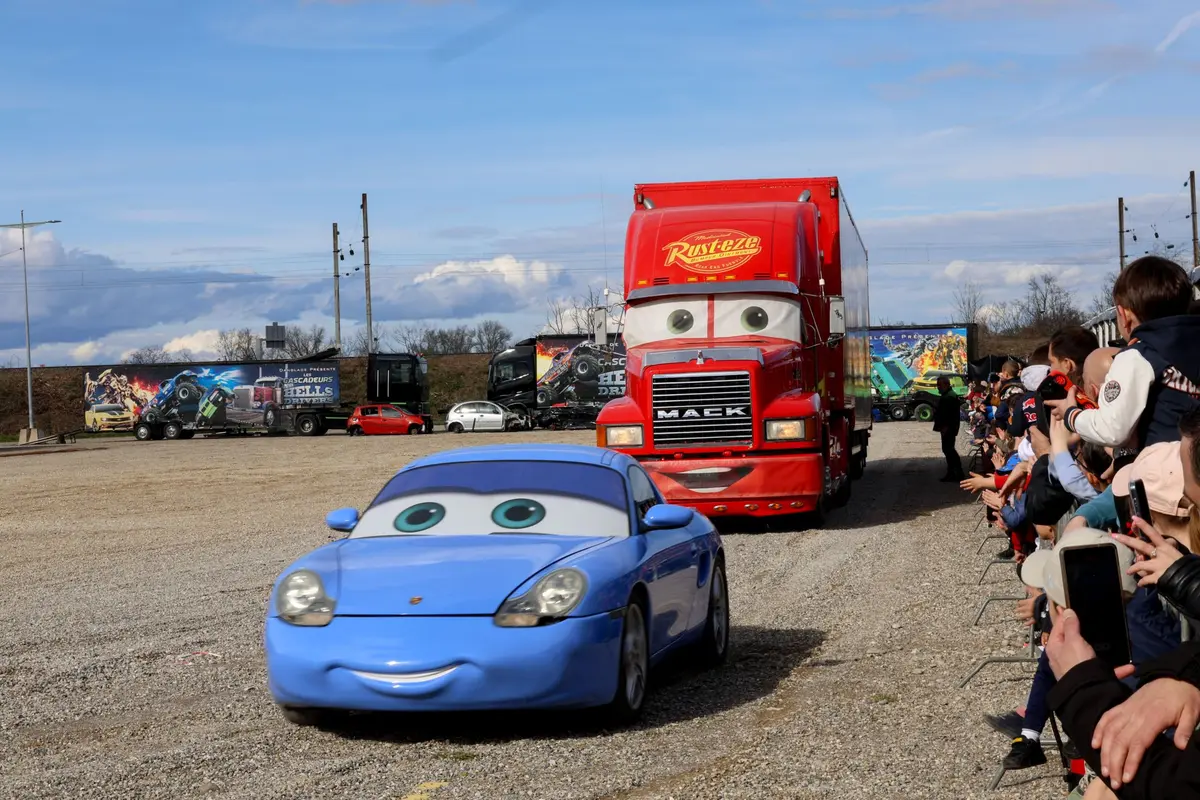 Cascadeurs Danglade Show Hells Drivers Mulhouse