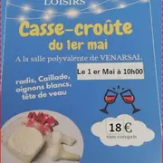 Casse-croûte du 1er mai - COMPLET