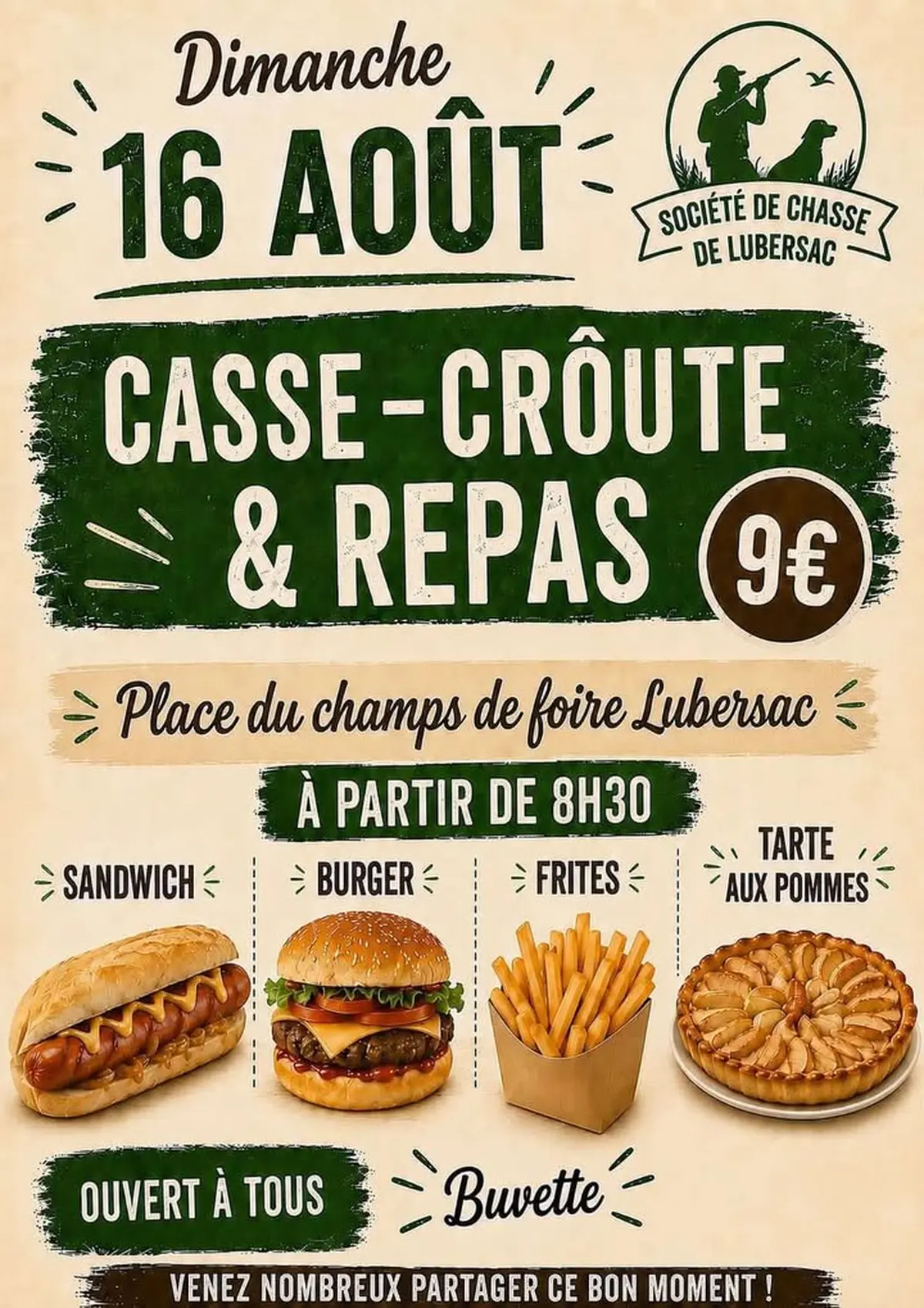 Casse-croûte et Repas