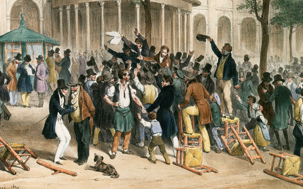 26 juillet 1830, Hippolyte Bellangé