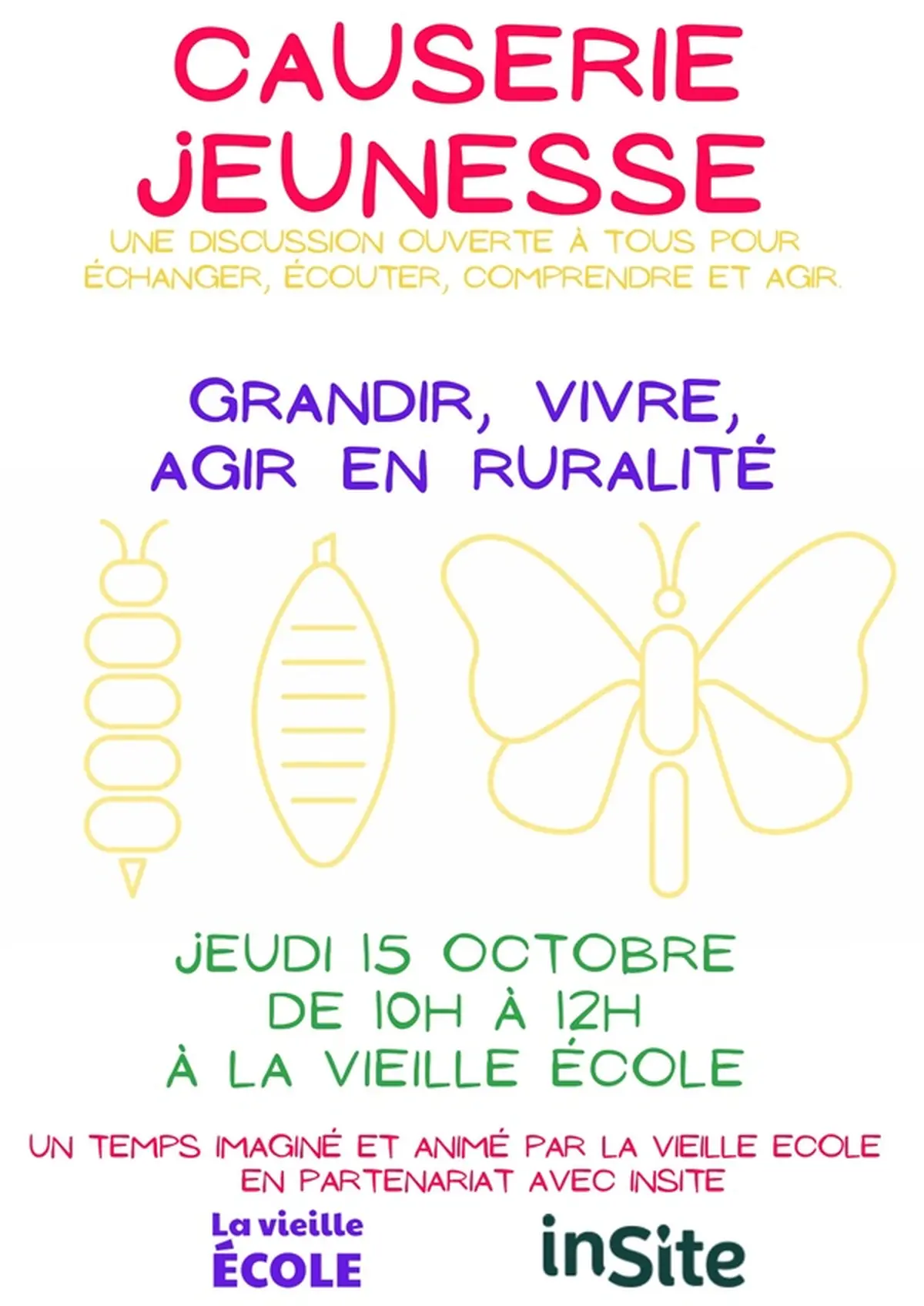 Causerie Jeunesse : Grandir, vivre et agir en ruralité
