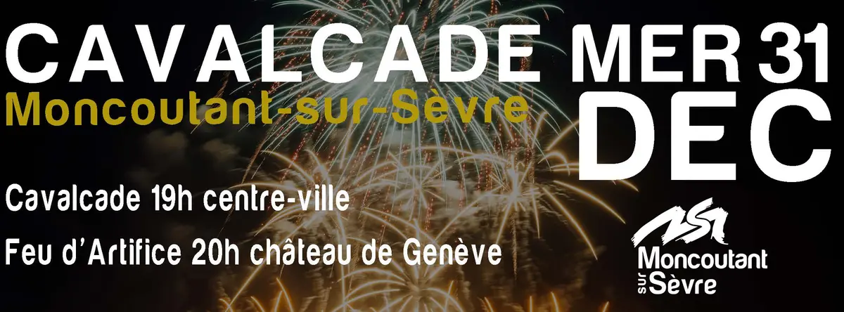 Cavalcade de la Saint Sylvestre et feu d'artifice