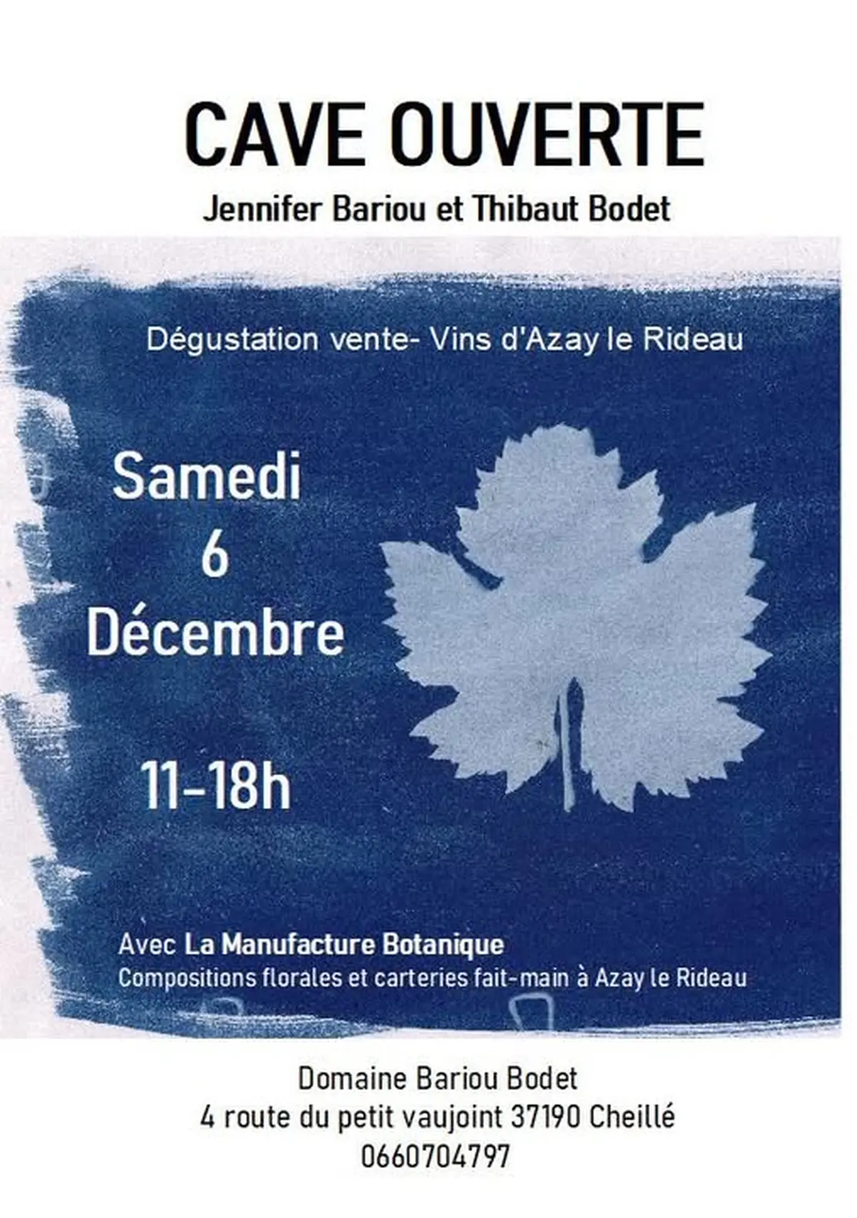 Cave ouverte au Domaine Bariou Bodet