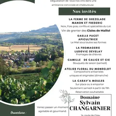 Cave ouverte au Domaine Changarnier