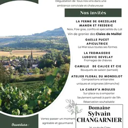 Cave ouverte au Domaine Changarnier