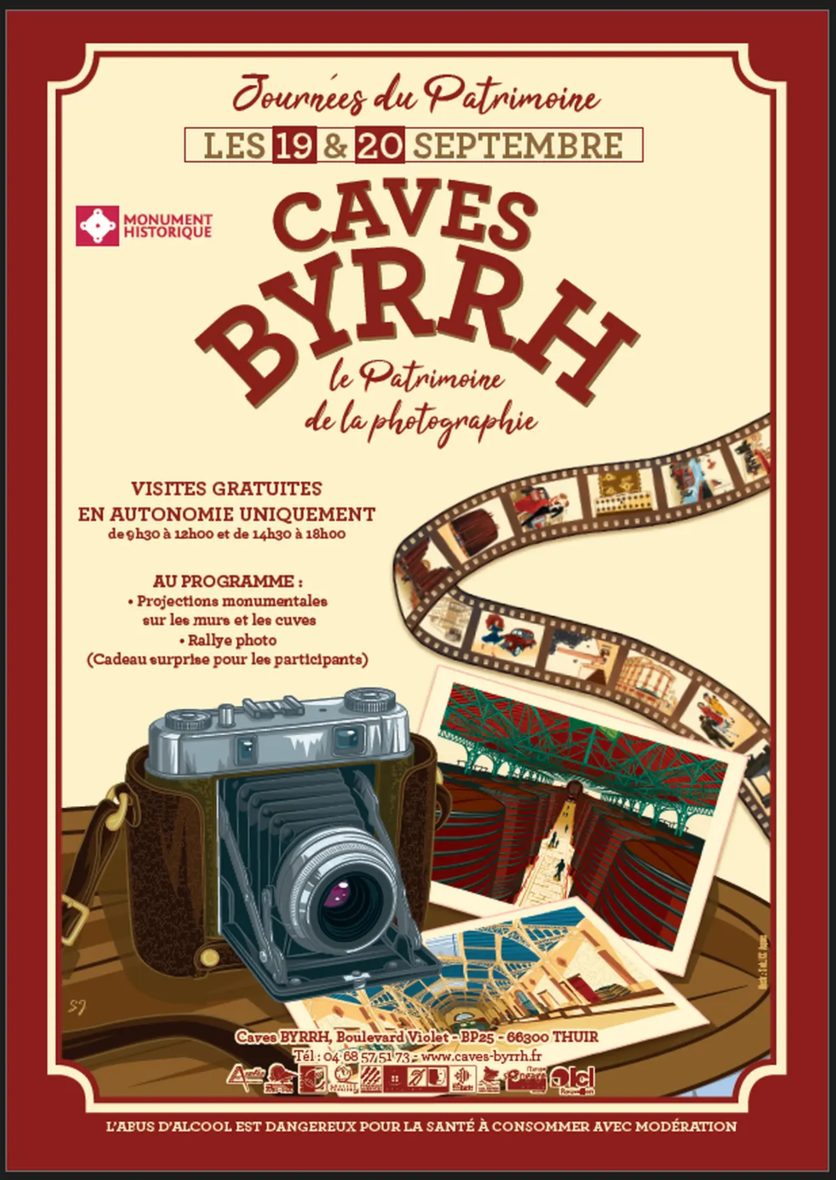 Caves Byrrh - Journées Du Patrimoine 2026