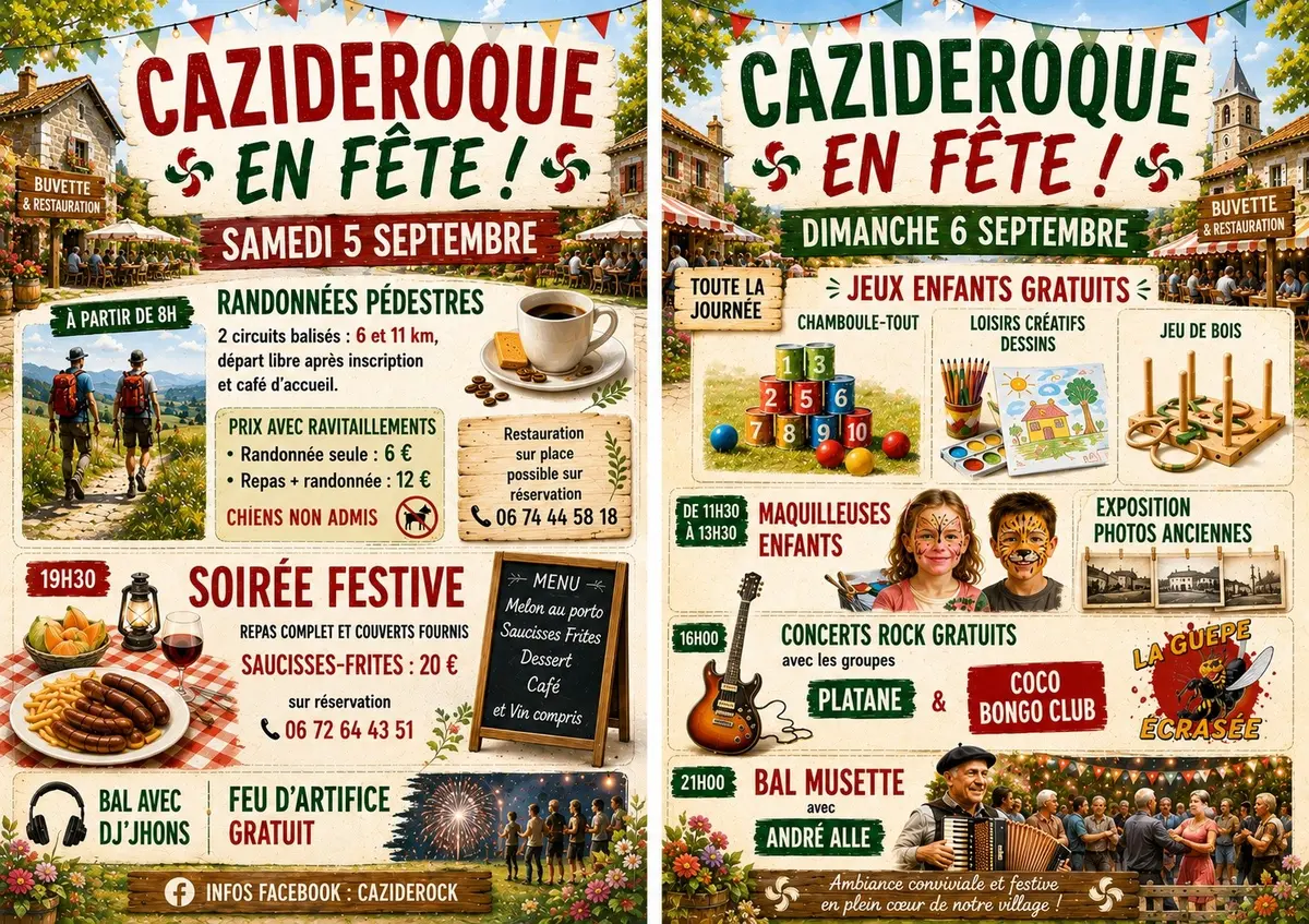 Cazideroque en Fête 2026