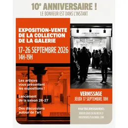 Lancement de la saison 2026-2027 :  exposition-vente de la collection
