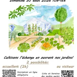 Jardins ouverts 2026
