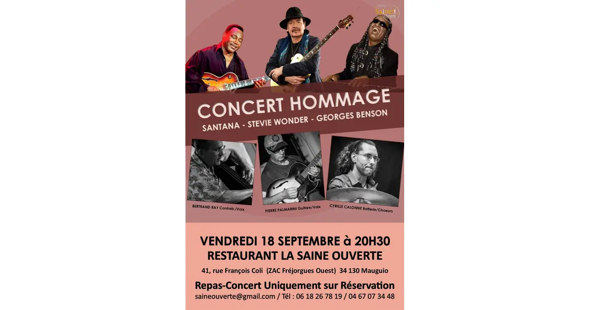 hommage à Santana, Gorges benson, S.Wonder
