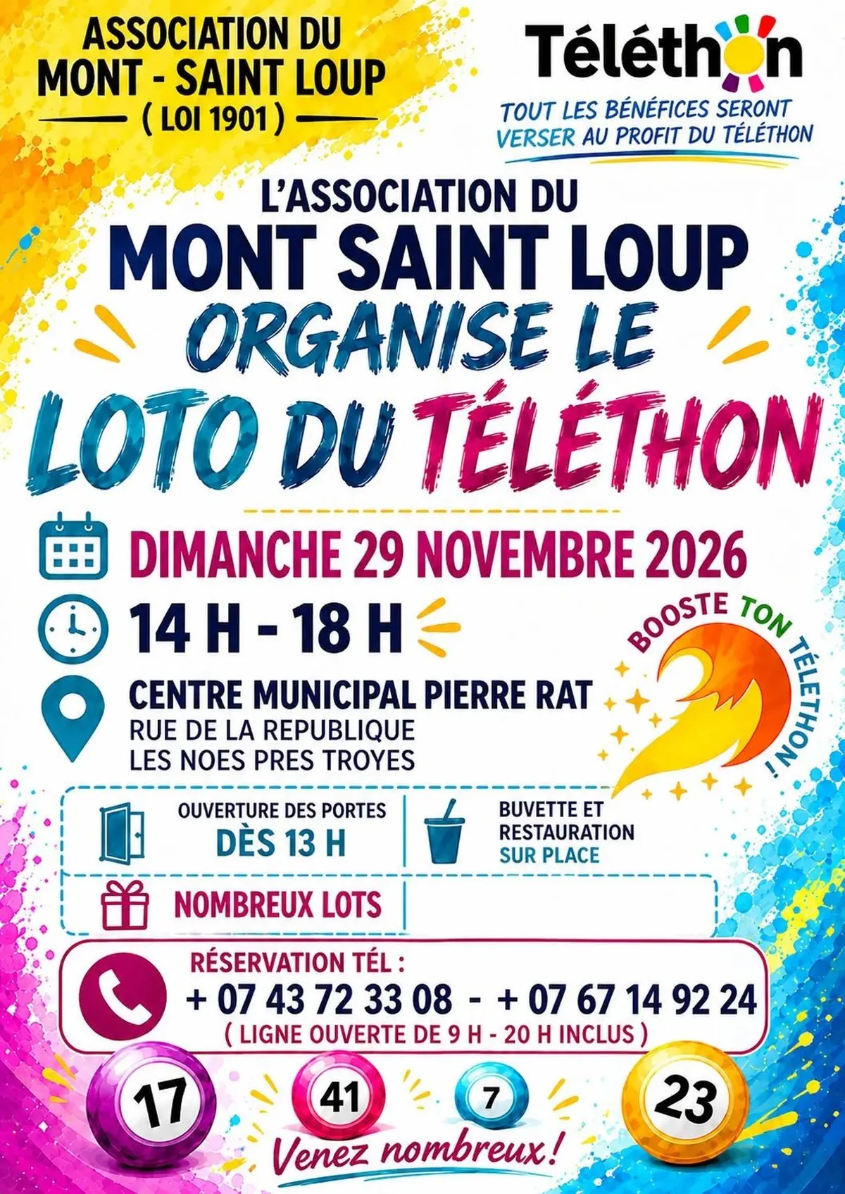 loto du telethon 