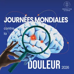 Journées Mondiales Contre la Douleur par le CLUD des Hôpitaux Civils de Colmar
