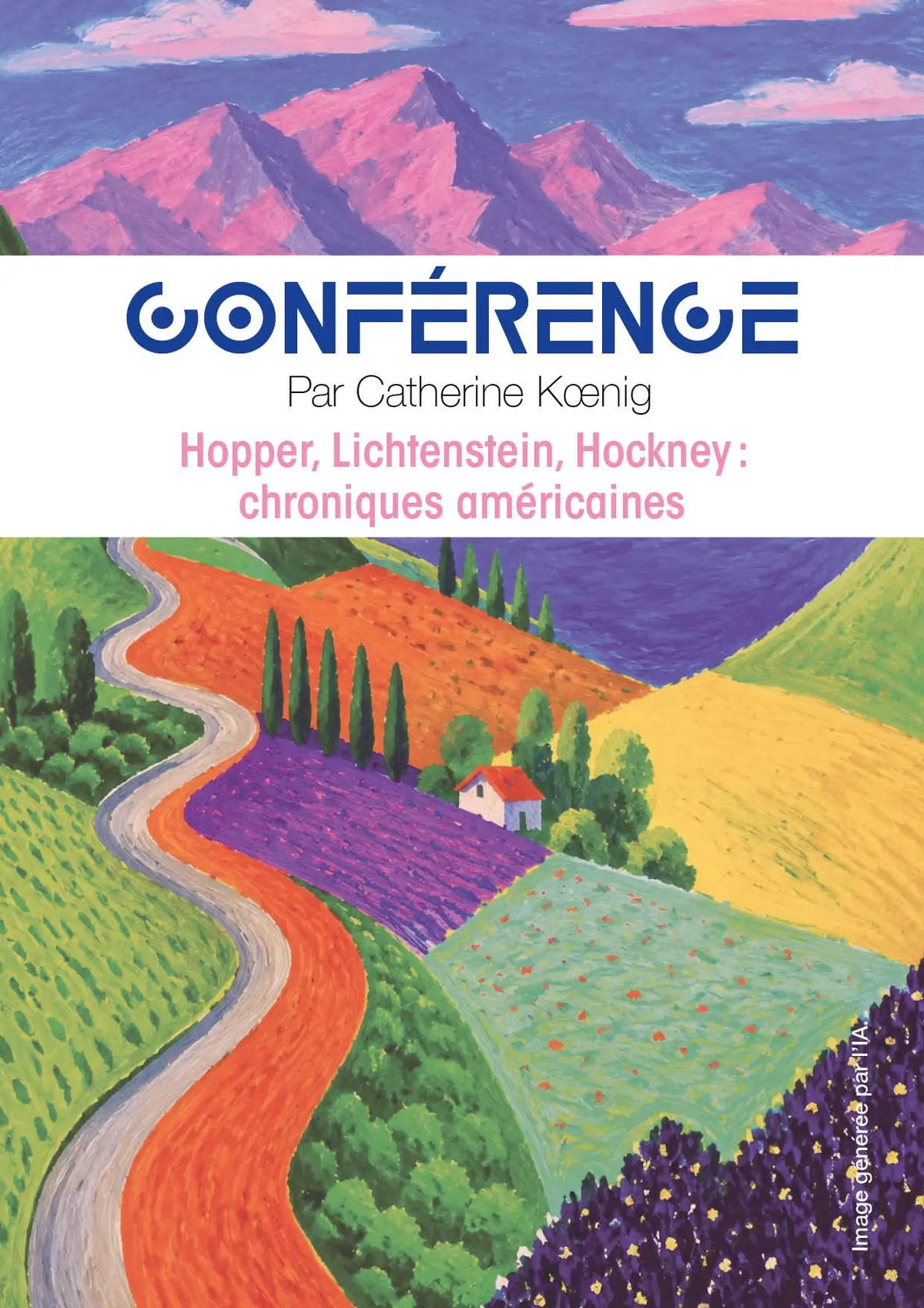 Conférence - Hopper, Lichtenstein, Hockney : chroniques américaines