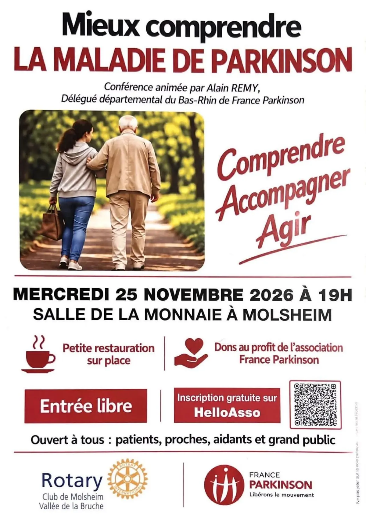 Conférence sur la maladie de Parkinson 