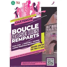 Boucle rose des Remparts