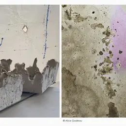 Ce que la matière garde, une exposition de Catherine Bernis et Alice Godeau