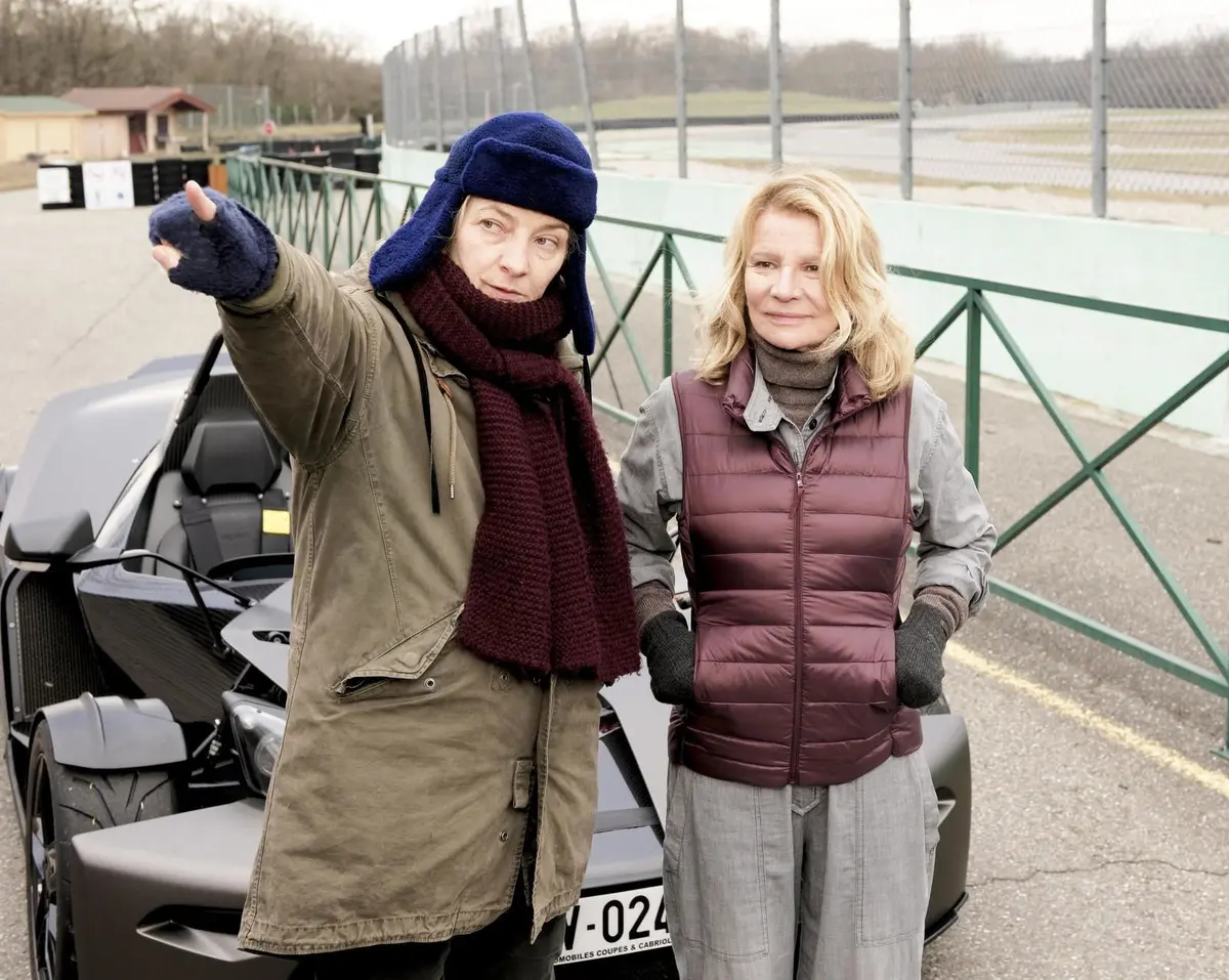 Corinne Masiero (le capitaine Marleau)et Nicole Garcia (Irène Denan)