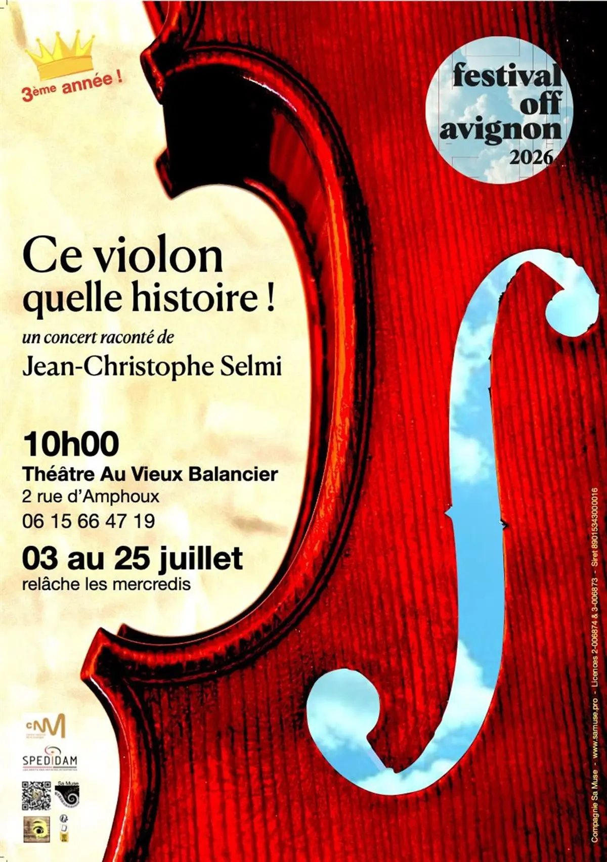 Ce violon quelle histoire !