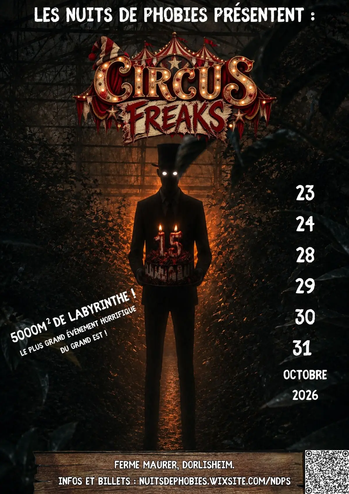 Les Nuits de Phobies : Circus Freaks