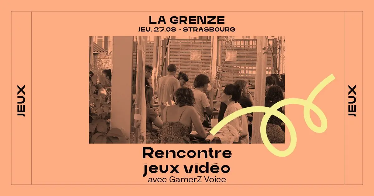 Rencontre conviviale pour parler de jeux vidéos