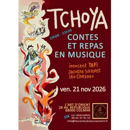 Tchoya, soirée contes, musique et repas