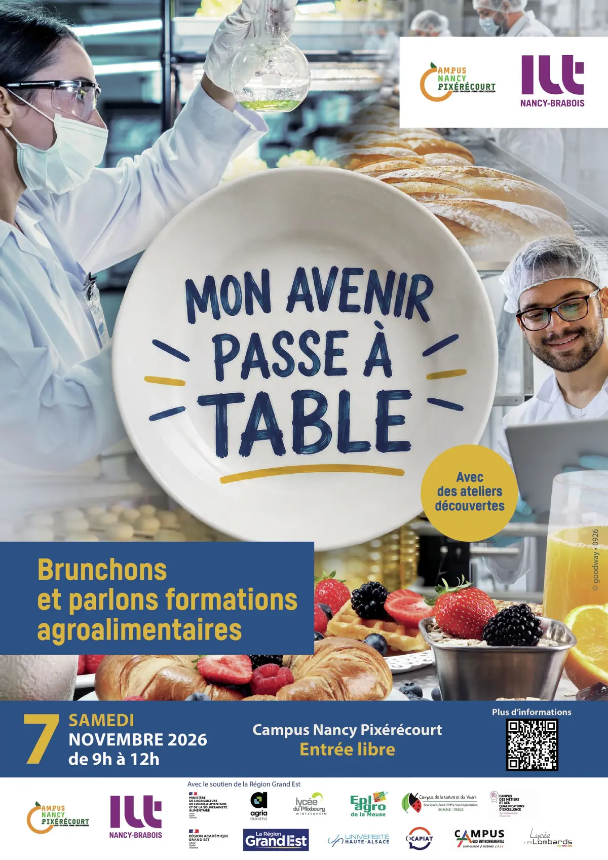 Mon Avenir passe à Table : Brunchons et parlons formations agroalimentaires