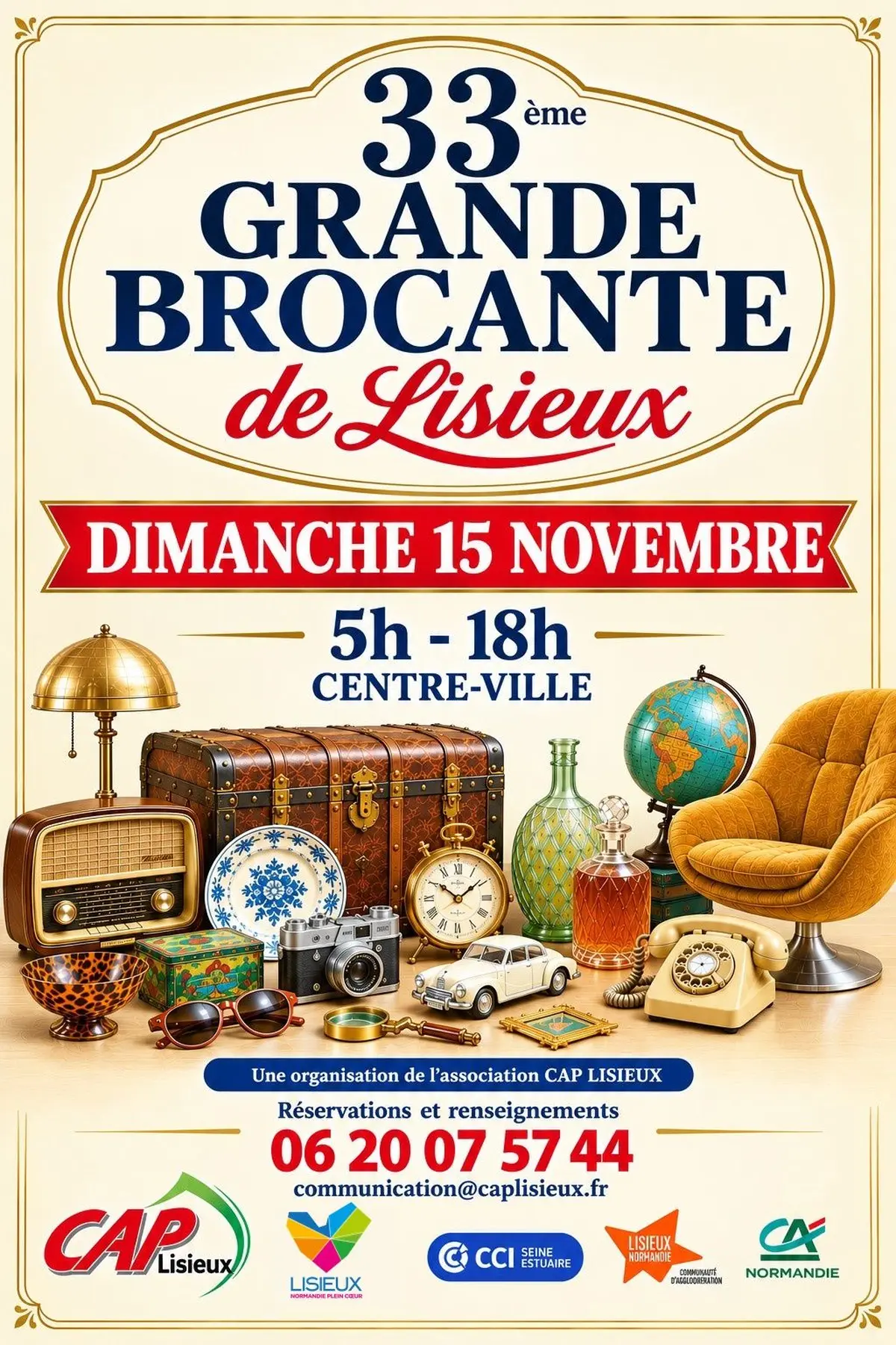 33ème Grande Brocante de Lisieux