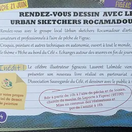 Célé'té en vallée du Célé à Figeac : Rendez-vous dessin !