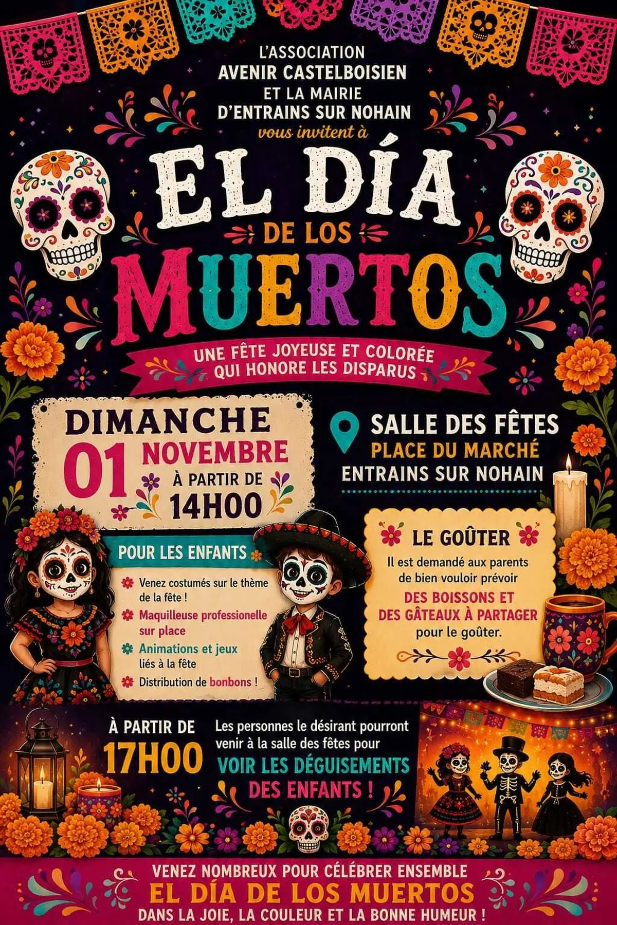 Célébration El Dia de los Muertos