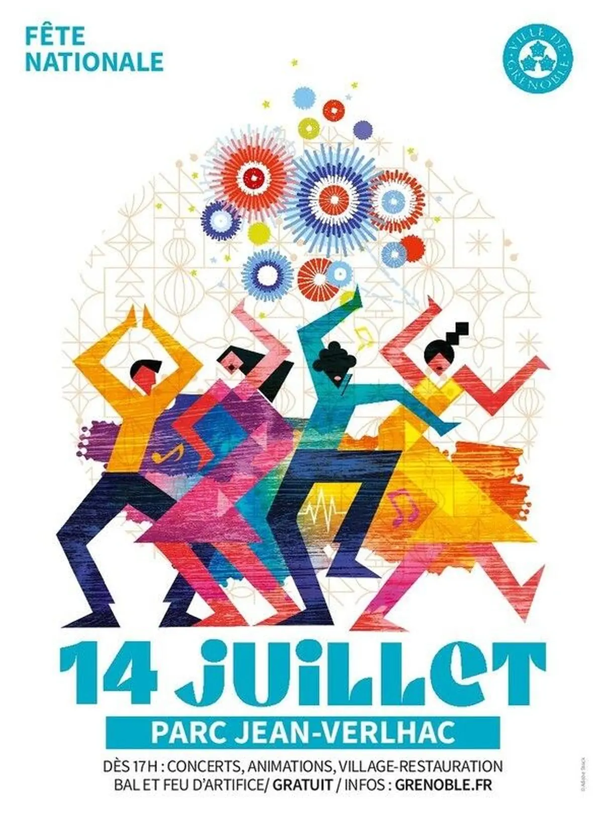 Célébrations du 14 juillet 2026 à Grenoble : programme et horaires