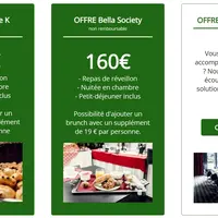 Des offres spéciales pour les fêtes de fin d'année DR