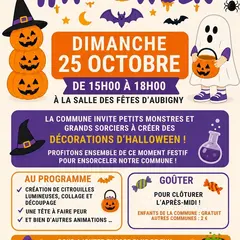 Célèbrez Halloween à Aubigny !