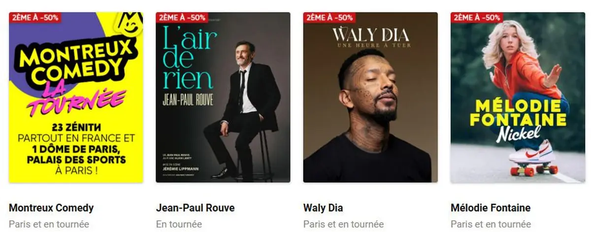 De l'humour et des spectacles