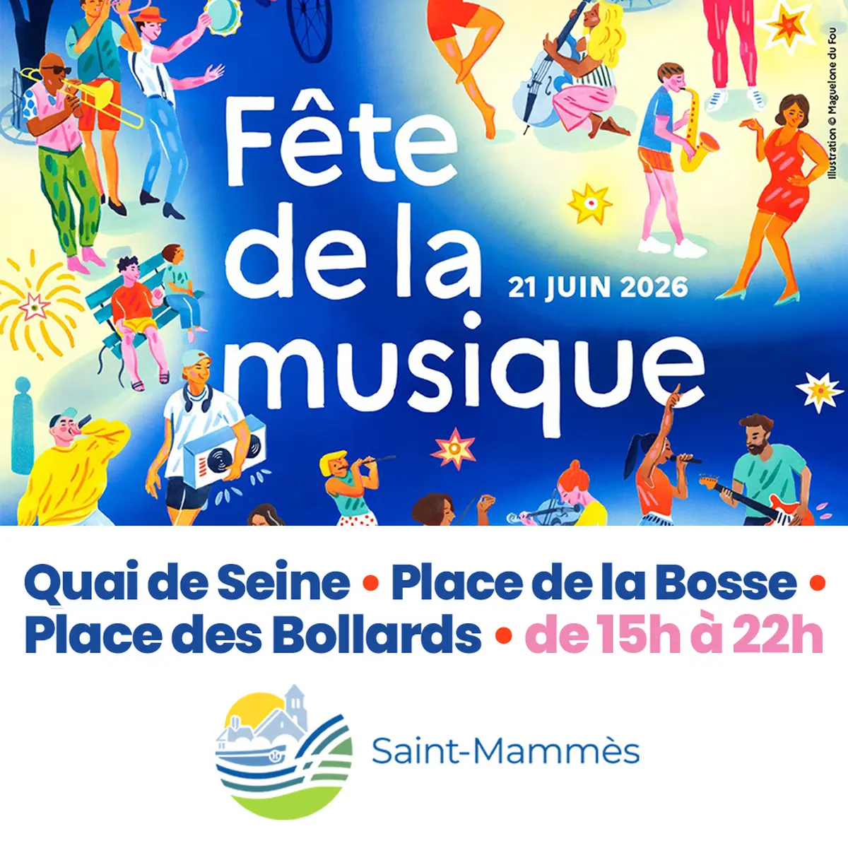 Célébrons la musique au confluent de la Seine et du Loing