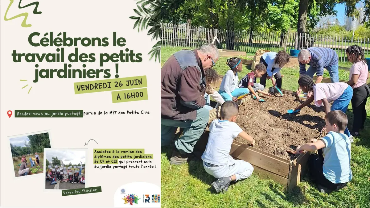 Célébrons le travail des petits jardiniers